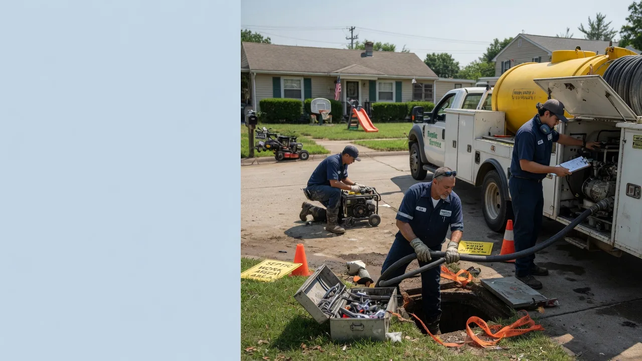 Septic Tank Pumping in Belmont, LA near me